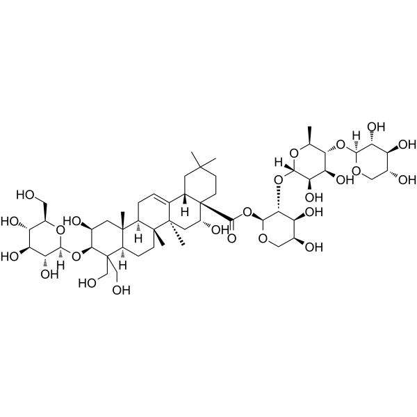 Deapioplatycodin D                                          (Synonyms: 去芹糖桔梗皂苷D)