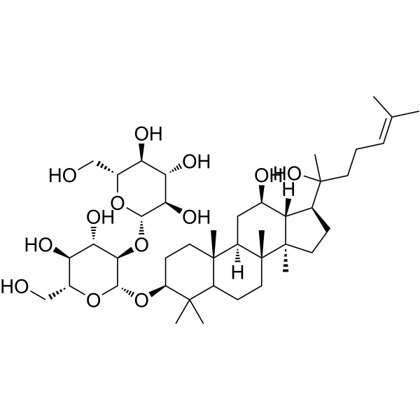 20(S)-Ginsenoside Rg3 (Standard)                                          (Synonyms: 20(S)-Propanaxadiol(Standard);  S-ginsenoside Rg3 (Standard))