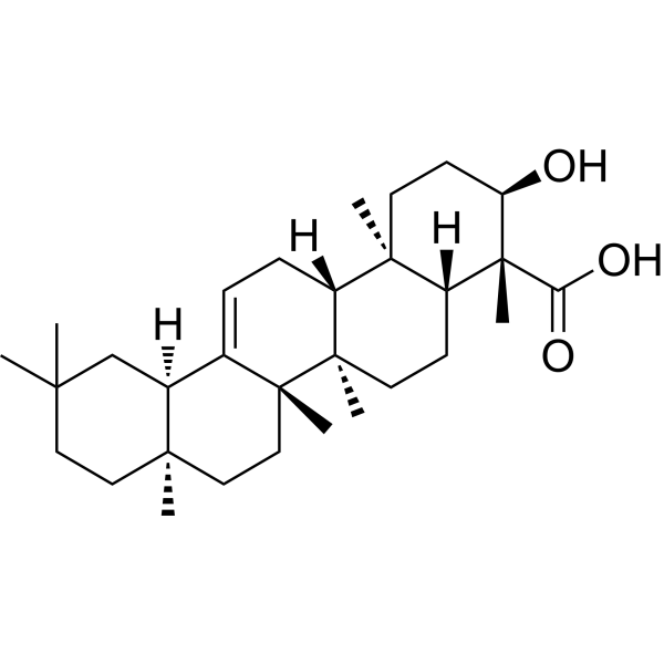 alpha-Boswellic acid                                          (Synonyms: α-乳香酸; α-Boswellic acid)