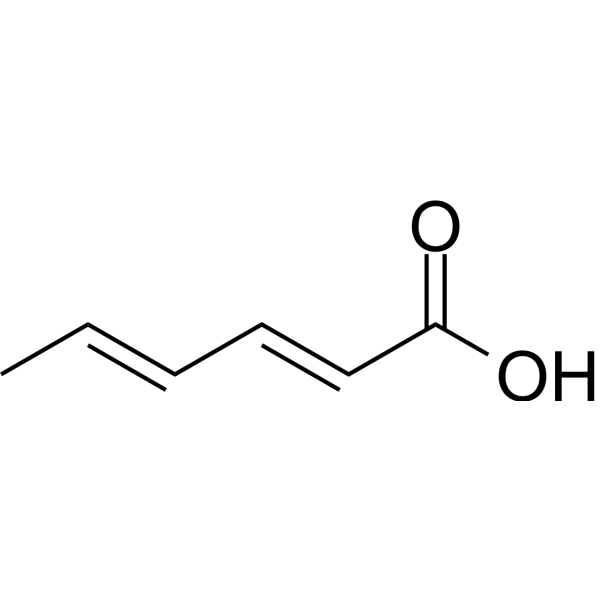 Sorbic acid                                          (Synonyms: 山梨酸)