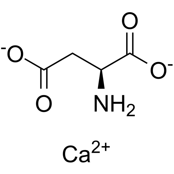 Aspartic acid calcium                                          (Synonyms: 天冬氨酸钙; Calcium L-aspartate)