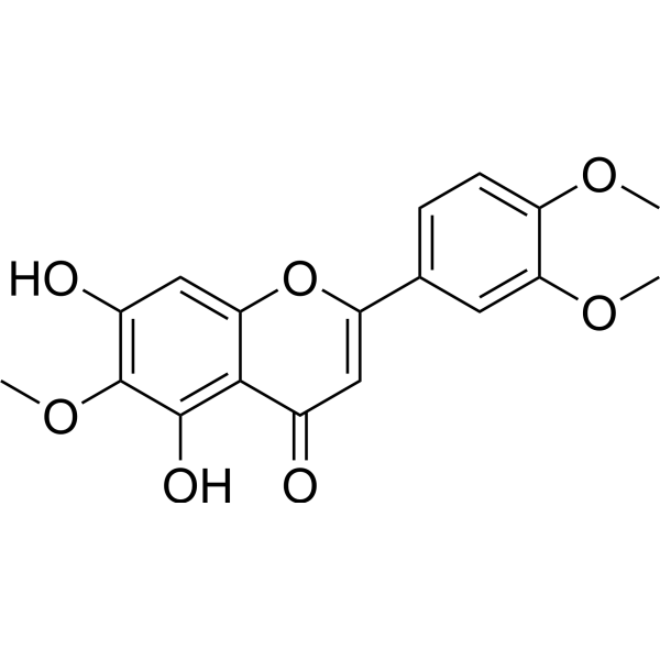 Eupatilin (Standard)                                          (Synonyms: 异泽兰黄素（标准品）)