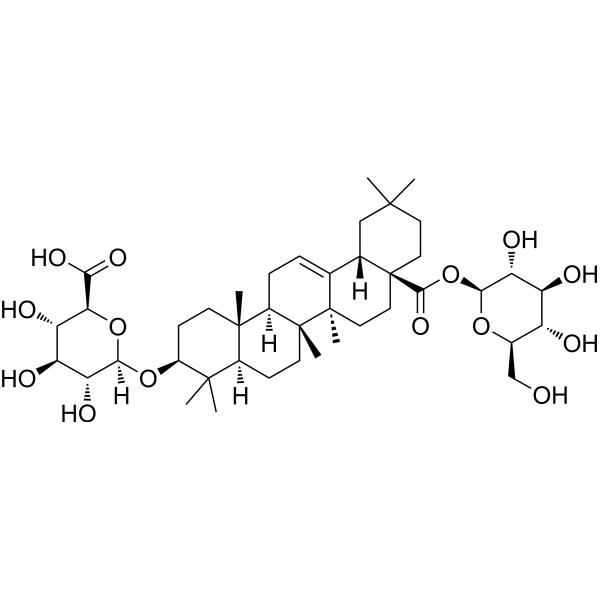 Chikusetsusaponin Iva                                          (Synonyms: 竹节人参皂苷 IVA; Calenduloside F)