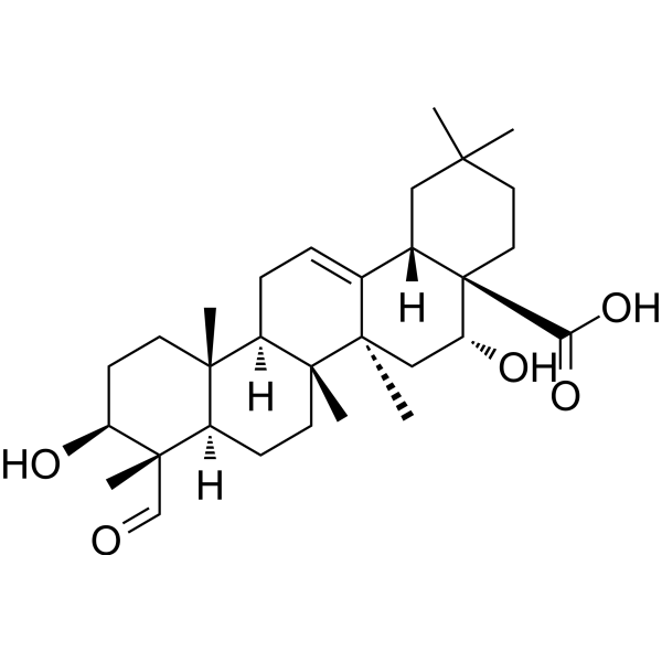 Quillaic acid                                          (Synonyms: 皂树皮提取物; Quillaja sapogenin)