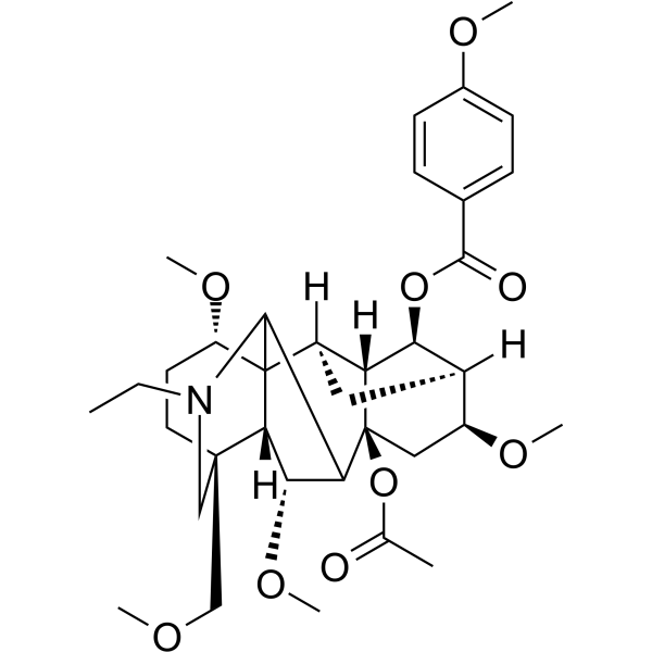 Foresaconitine                                          (Synonyms: Vilmorrianine C)