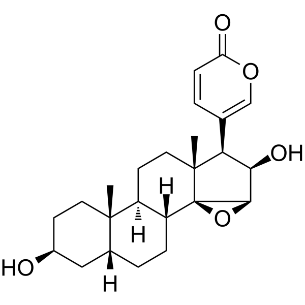 Desacetylcinobufagin                                          (Synonyms: Deacetylcinobufagin)