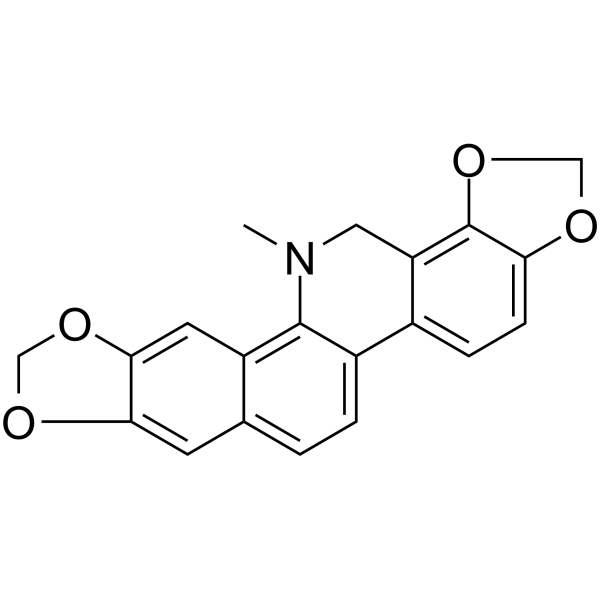 Dihydrosanguinarine                                          (Synonyms: 二氢血根碱; 13,14-Dihydrosanguinarine)