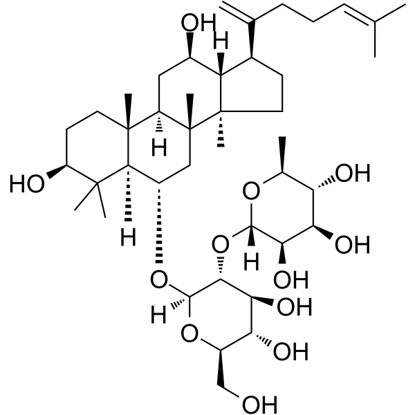 Ginsenoside Rg6                                          (Synonyms: 人参皂苷 Rg6)