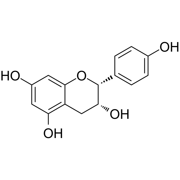 (-)-Epiafzelechin                                          (Synonyms: 表阿夫儿茶精)