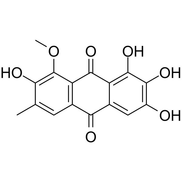 1,2,3,7-Tetrahydroxy-8-methoxy-6-methyl-9,10-anthraquinone