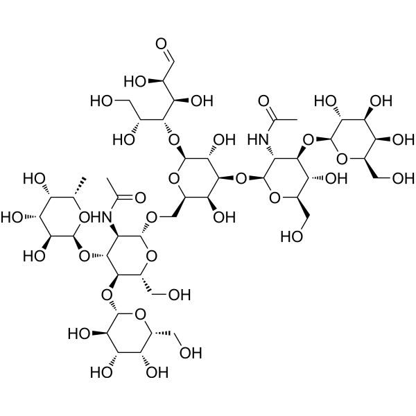 Monofucosyllacto-N-hexaose III                                          (Synonyms: MFLNH III)