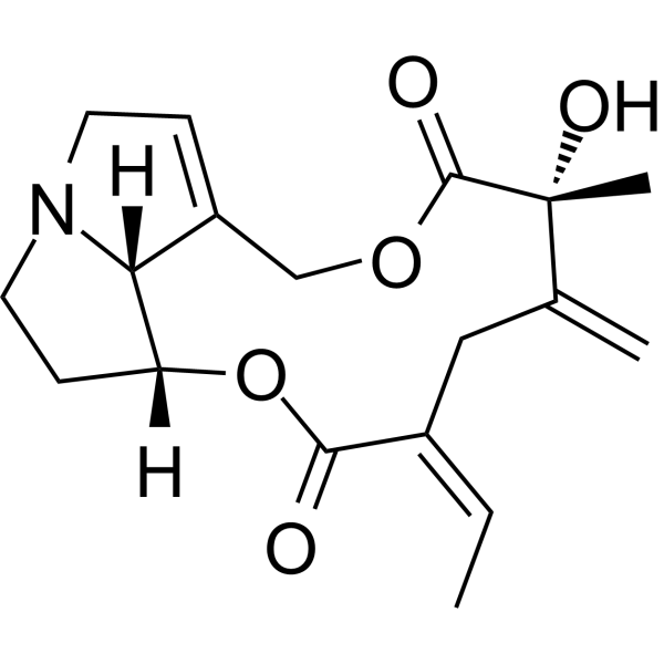 Seneciphylline                                          (Synonyms: 千里光菲灵碱)