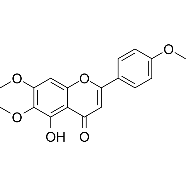 Salvigenin                                          (Synonyms: 三裂鼠尾草素; Psathyrotin)