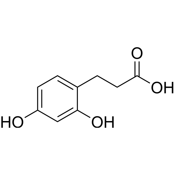 3-(2,4-Dihydroxyphenyl)propanoic acid