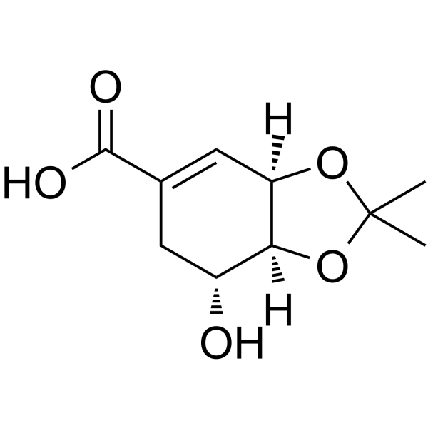 3,4-O-Isopropylidene-shikimic acid                                          (Synonyms: 3,4-o-异亚丙基莽草酸)