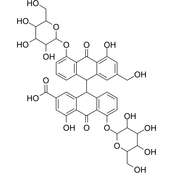 Sennoside C                                          (Synonyms: 番泻苷C)
