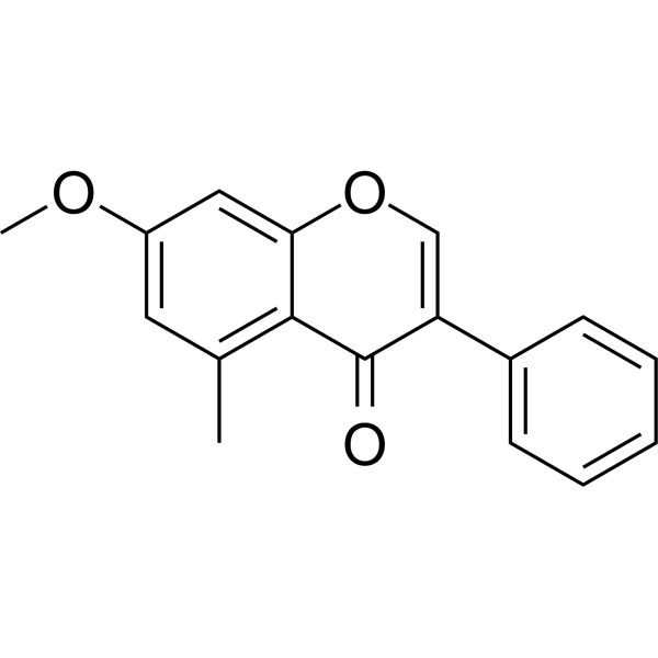 5-Methyl-7-methoxyisoflavone                                          (Synonyms: 5-甲基-7-甲氧基异黄酮)