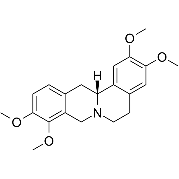 D-Tetrahydropalmatine                                          (Synonyms: 右旋四氢巴马汀)