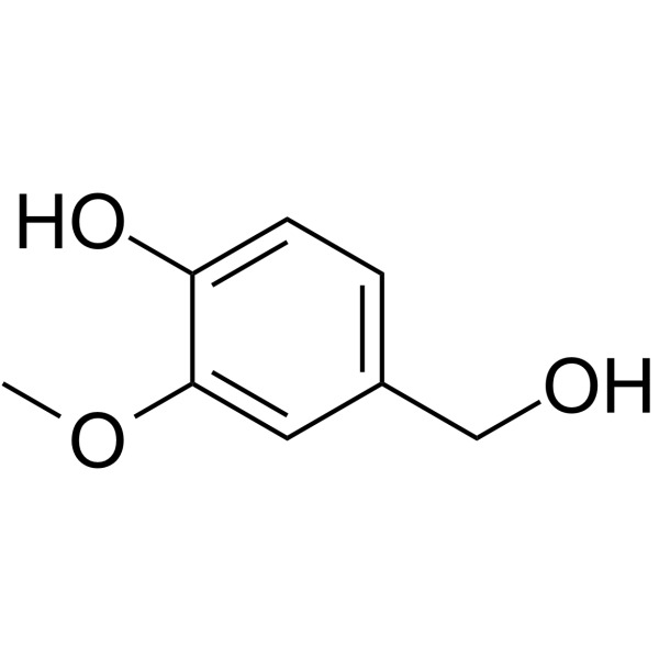 Vanillyl alcohol                                          (Synonyms: p-(Hydroxymethyl)guaiacol)