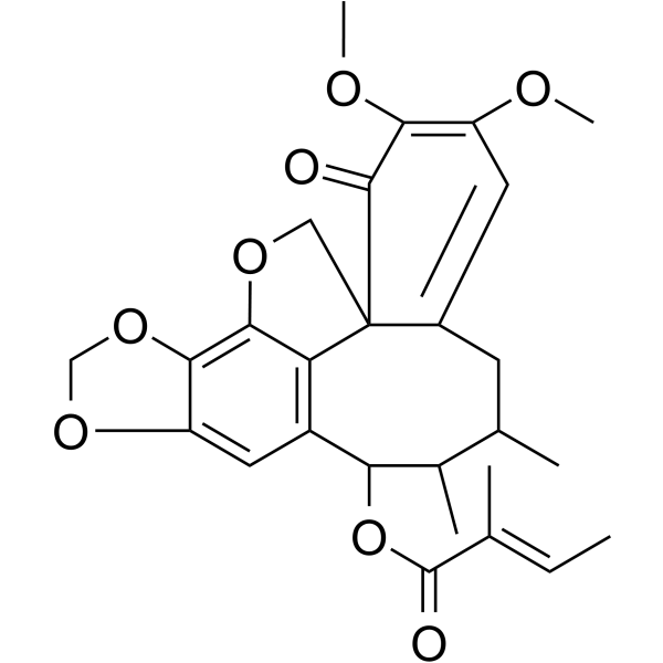 Heteroclitin D                                          (Synonyms: 异型南五味子丁素)