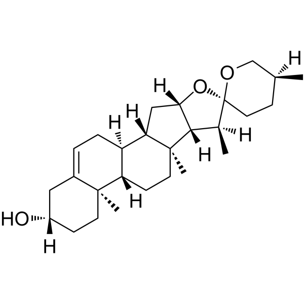 Yamogenin                                          (Synonyms: 雅姆皂甙元; Neodiosgenin)