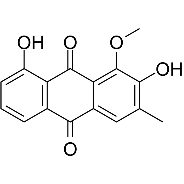 Obtusifolin                                          (Synonyms: 决明蒽醌)