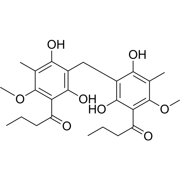 Pseudoaspidin                                          (Synonyms: 伪绵马素)