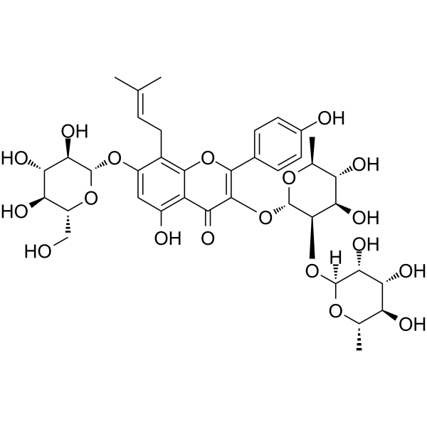 Baohuoside V                                          (Synonyms: 宝藿苷V)