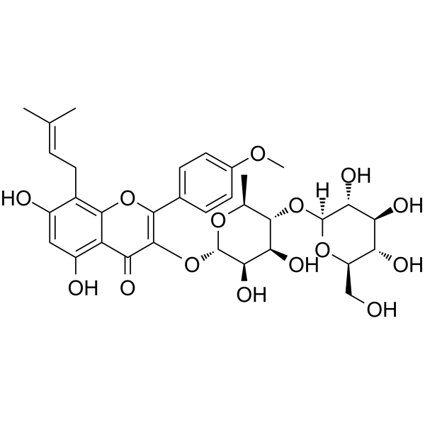 Baohuoside VII                                          (Synonyms: 宝藿苷)