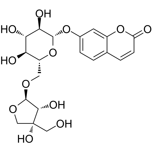 Apiosylskimmin                                          (Synonyms: Adicardin)