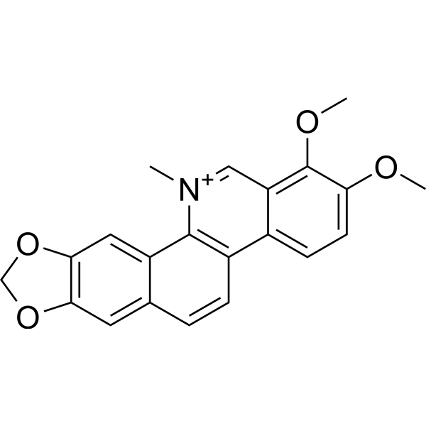 Chelerythrine                                          (Synonyms: 白屈菜红碱)