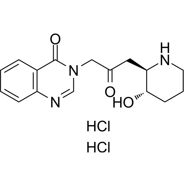 Febrifugine dihydrochloride                                          (Synonyms: 常山乙素二盐酸盐)