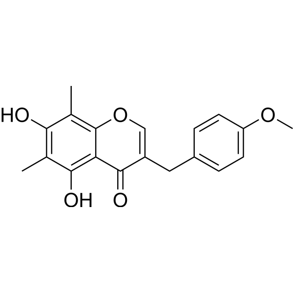 Methylophiopogonone B                                          (Synonyms: 甲基麦冬黄酮B)