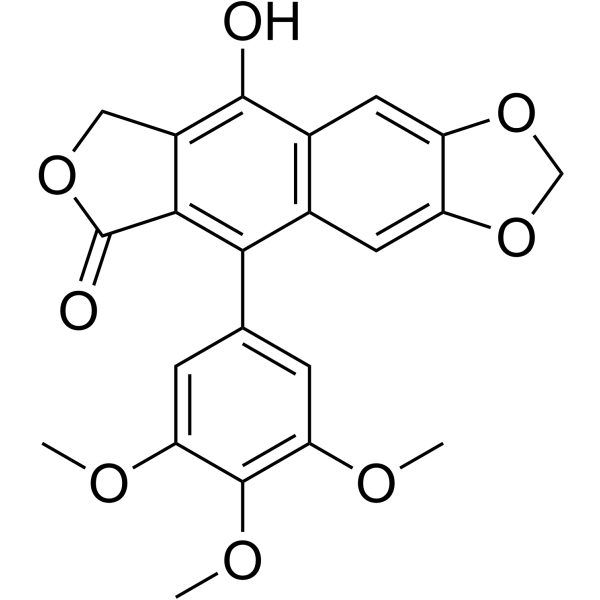 Tetradehydropodophyllotoxin                                          (Synonyms: Dehydropodophyllotoxin)