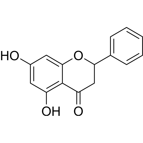 (±)-Pinocembrin                                          (Synonyms: (±)-5,7-Dihydroxyflavanone;  NSC 43318)