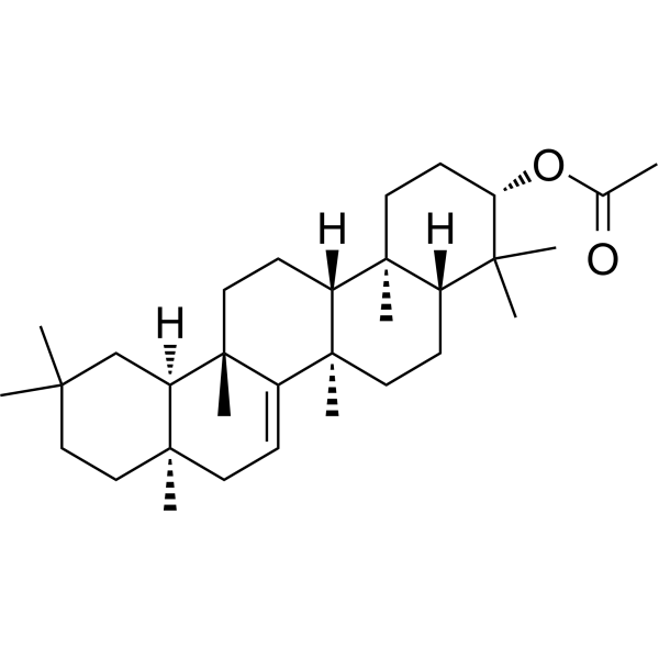 Taraxerol acetate                                          (Synonyms: 醋酸蒲公英霜)