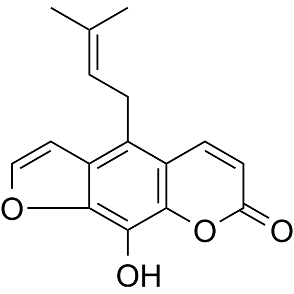 Alloimperatorin                                          (Synonyms: 别欧前胡素; Prangenidin)