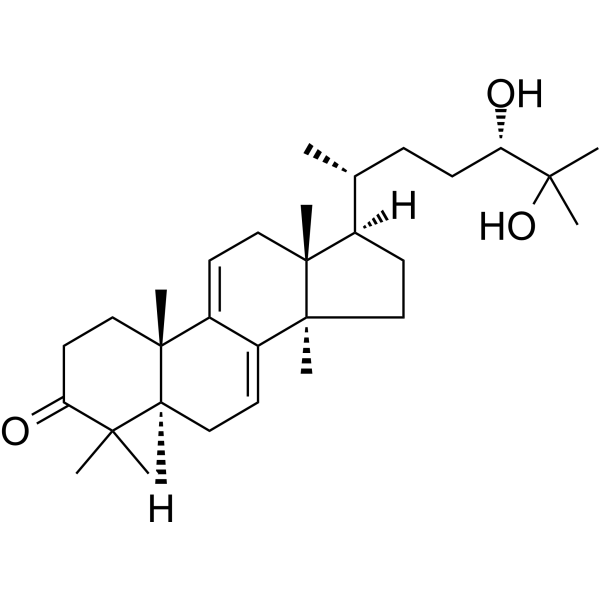 Ganodermanondiol                                          (Synonyms: 灵芝酮二醇)