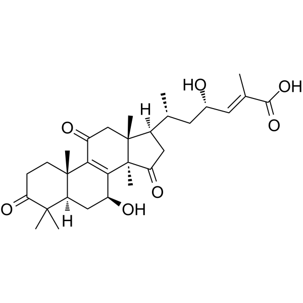 Ganoderic acid LM2                                          (Synonyms: 灵芝酸 LM2)