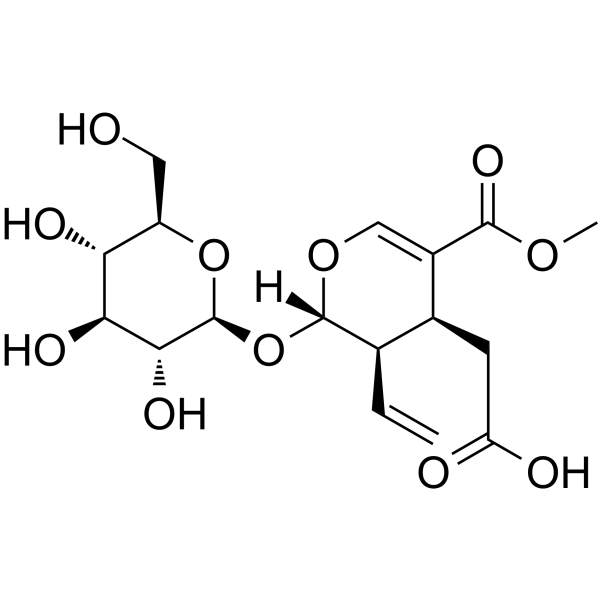 Secoxyloganin                                          (Synonyms: 断氧化马钱苷)