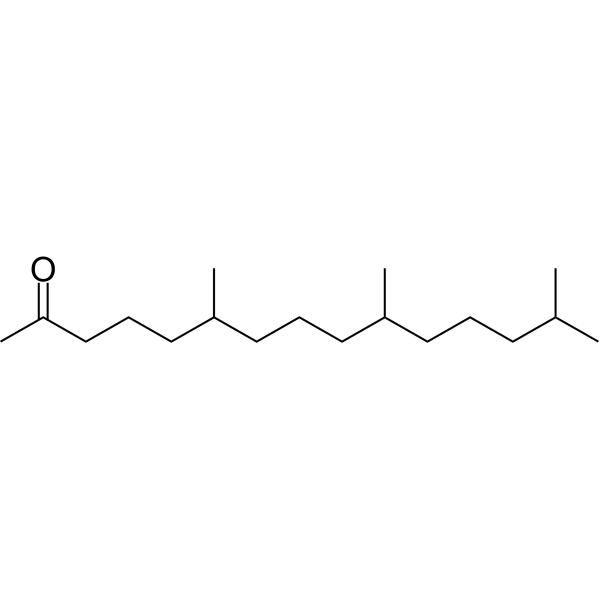 Hexahydrofarnesyl acetone                                          (Synonyms: 植酮; 6,10,14-Trimethyl-2-pentadecanone)