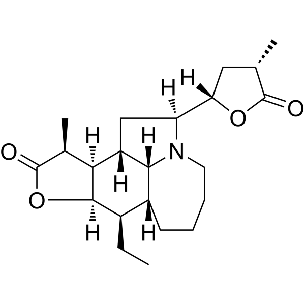 Neotuberostemonine                                          (Synonyms: 新对叶百部碱)