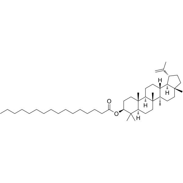 Lupeol palmitate                                          (Synonyms: 羽扇豆醇棕榈酸酯)