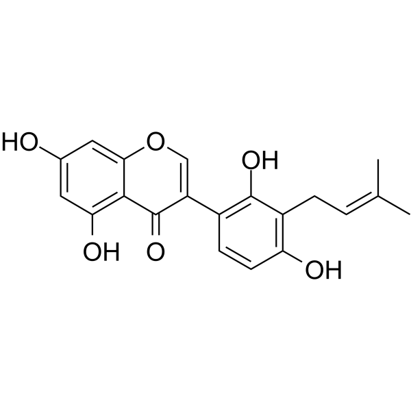 Licoisoflavone A                                          (Synonyms: 甘草异黄酮 A)
