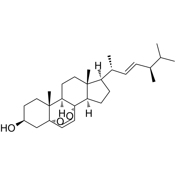 Ergosterol peroxide                                          (Synonyms: 过氧麦角甾醇)