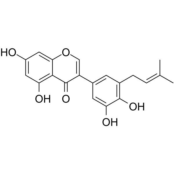 Glycyrrhisoflavone                                          (Synonyms: 西北甘草异黄酮)