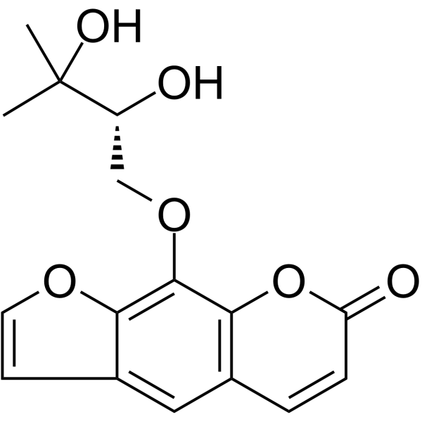 Heraclenol                                          (Synonyms: 白芷属脑)