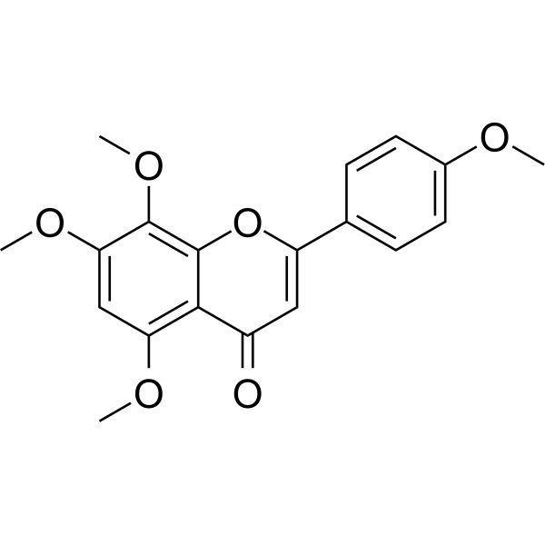 6-Demethoxytangeretin                                          (Synonyms: 6-去甲氧基三苯甲基黄嘌呤)