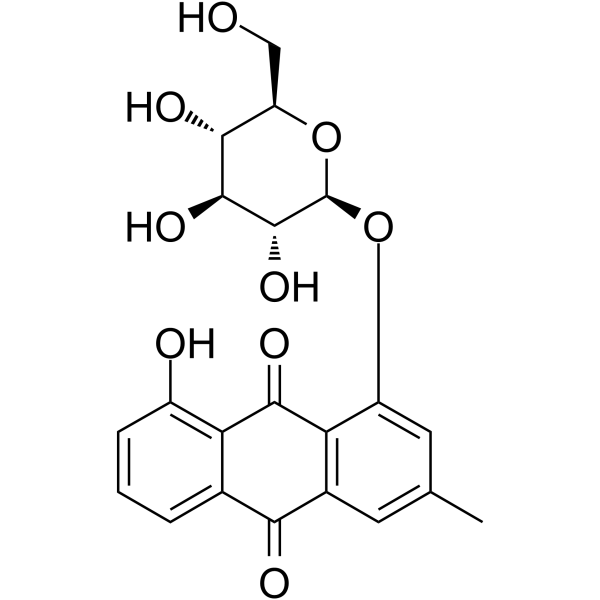 Chrysophanein                                          (Synonyms: 大黄酚苷)