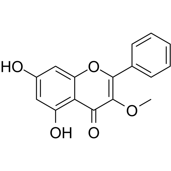 3-O-Methylgalangin                                          (Synonyms: 高良姜素-3-甲醚; Galangin 3-methyl ether;  3-Methylgalangin)